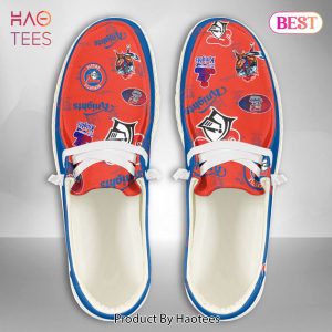 TRENDING NRL Newcastle Knights Custom Name Hey Dude Shoes