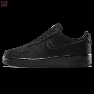 TRENDING Stussy x Nike Air Force 1 Low Triple Black