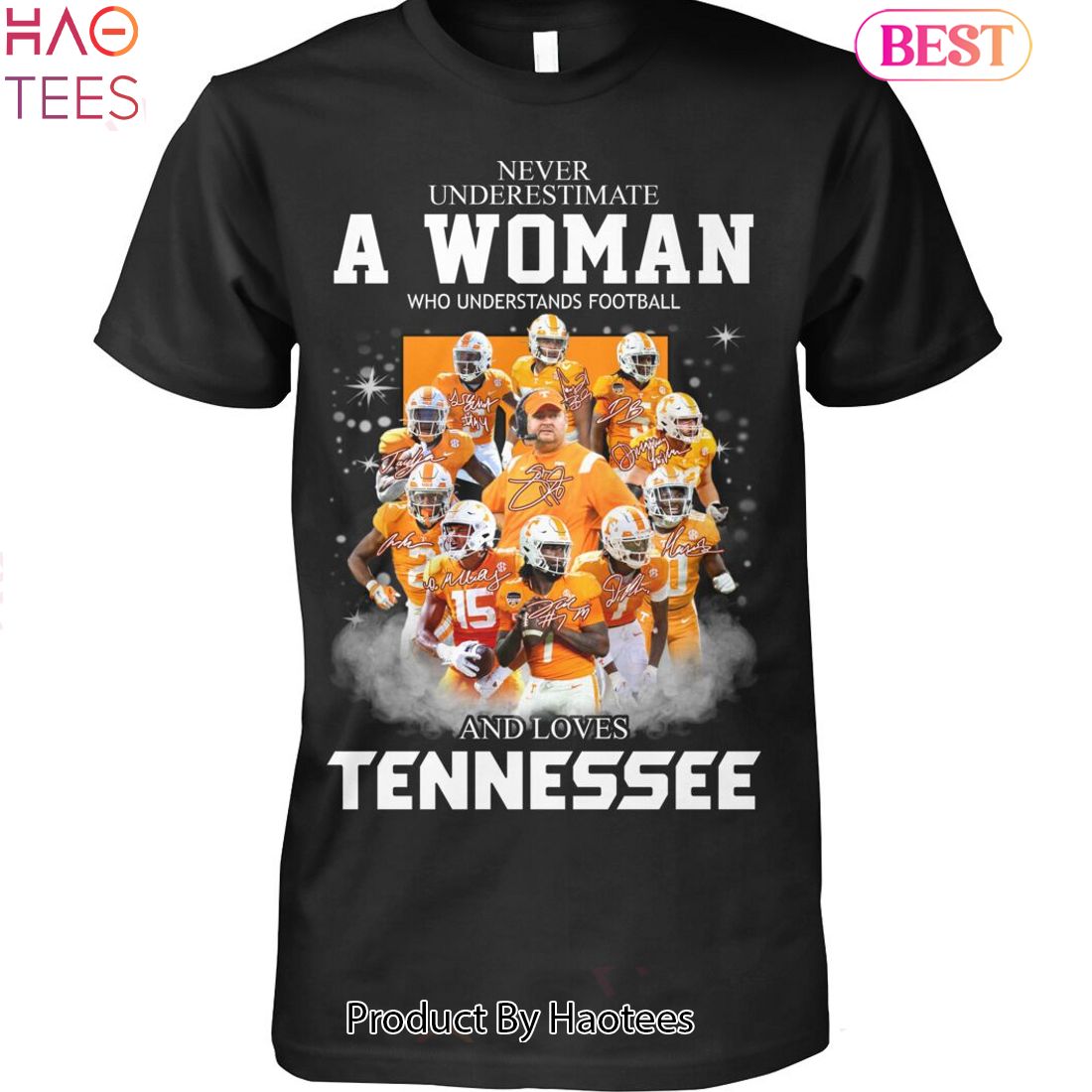 Never Underestimate A Woman Who Understands Baseball And Loves Tennessee  Shirt