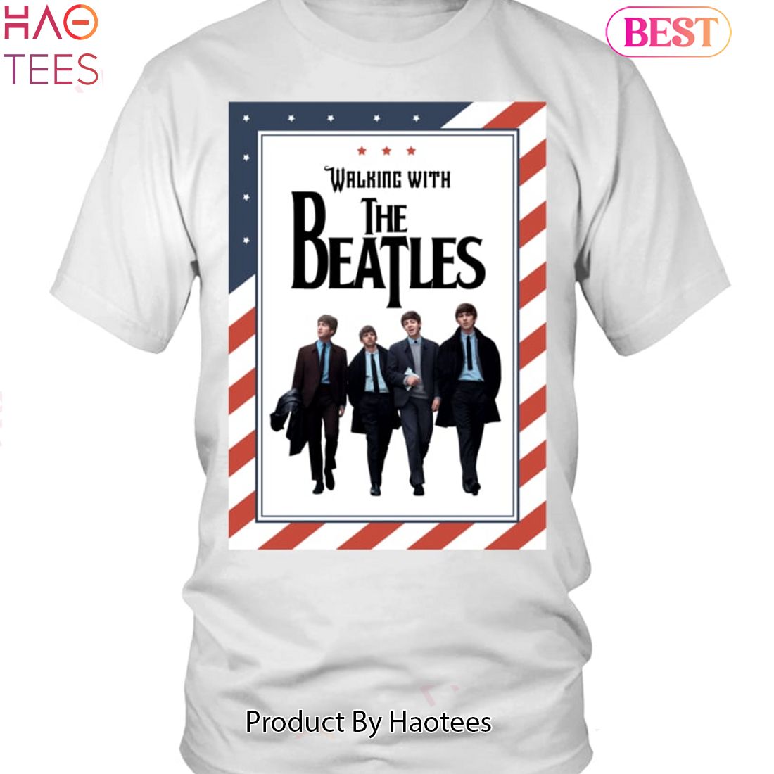 TRENDING Walking With The Beatles Unisex T-Shirt Luxury Store