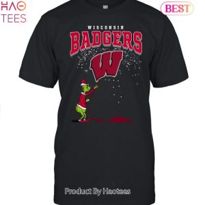 Wisconsin Badgers Christmas Football Unisex T-Shirt