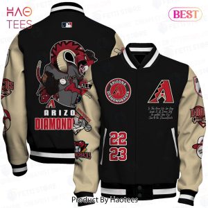 [AVAILABLE] Arizona Diamondbacks MLB 2023 Varsity Jacket
