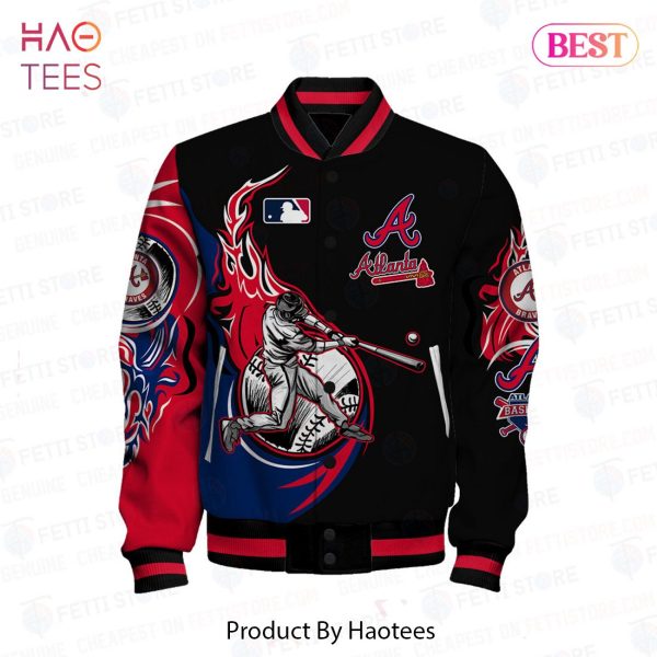AVAILABLE Atlanta Braves Major League Baseball AOP Varsity Jacket