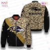AVAILABLE Los Angeles Rams Classic Pattern NFL 3D Bomber Jacket AVAILABLE Los Angeles Rams Classic Pattern NFL 3D Bomber Jacket