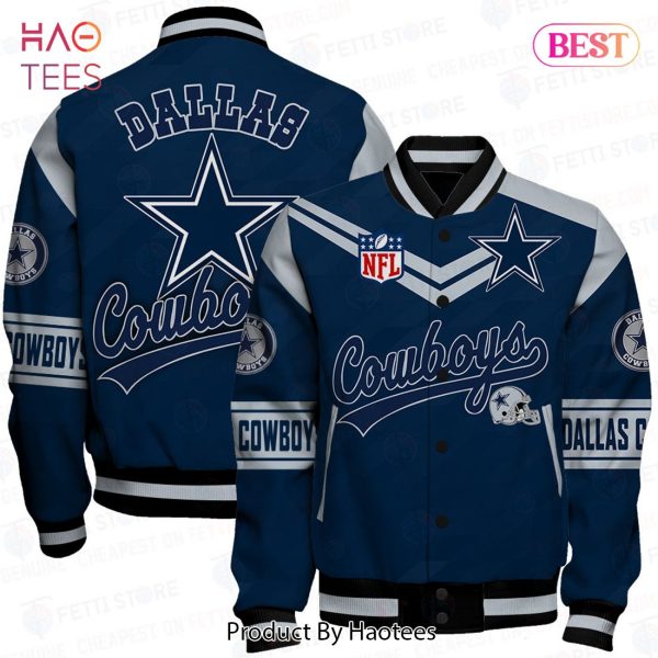 AVAILABLE Dallas Cowboys National Football League Pattern Varsity Jacket