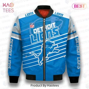 AVAILABLE Detroit Lions National Football League 3D Bomber Jacket