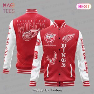 [AVAILABLE] Detroit Red Wings National Hockey League Varsity Jacket