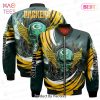 AVAILABLE Green Bay Packers Halloween Magic Pattern 3D Bomber Jacket