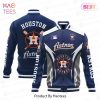 AVAILABLE Houston Astros Baseball Traditional Pattern AOP Varsity Jacket