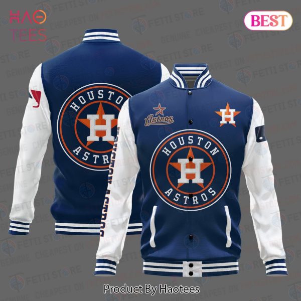 AVAILABLE Houston Astros Major League Baseball AOP Varsity Jacket