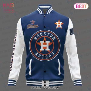 AVAILABLE Houston Astros Major League Baseball AOP Varsity Jacket