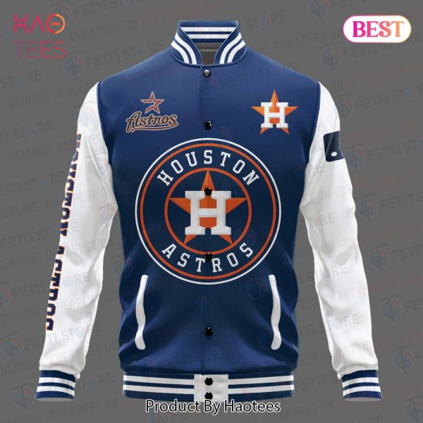 AVAILABLE Houston Astros Major League Baseball AOP Varsity Jacket