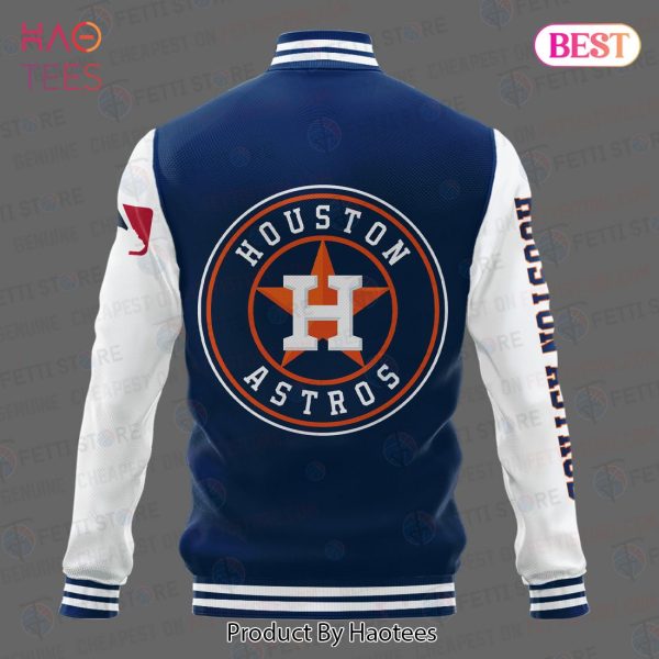 AVAILABLE Houston Astros Major League Baseball AOP Varsity Jacket