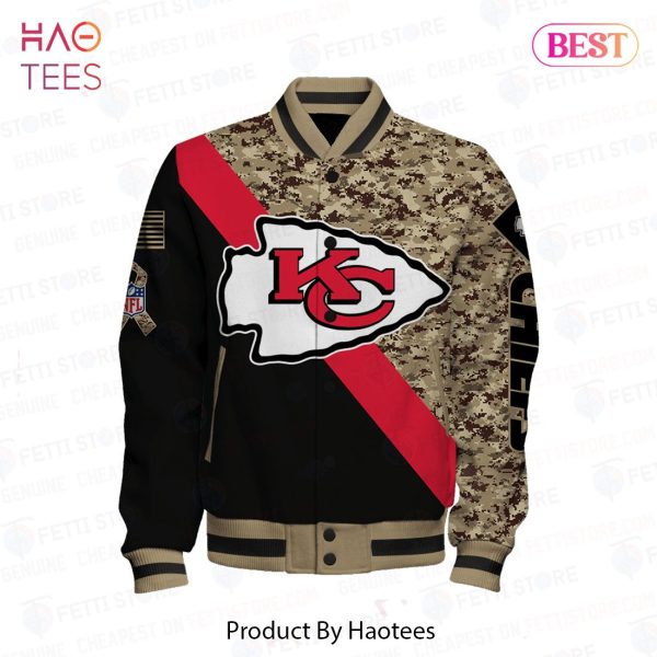 AVAILABLE Kansas City Chiefs National Football League AOP Varsity Jacket