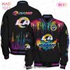 AVAILABLE Los Angeles Rams National Football League AOP Varsity Jacket
