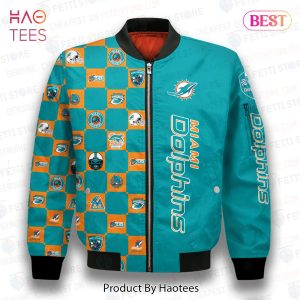 AVAILABLE Miami Dolphins NFL 2023 Unisex AOP Bomber Jacket