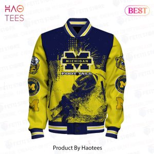 AVAILABLE Michigan Wolverines NCAA Division I Football Varsity Jacket