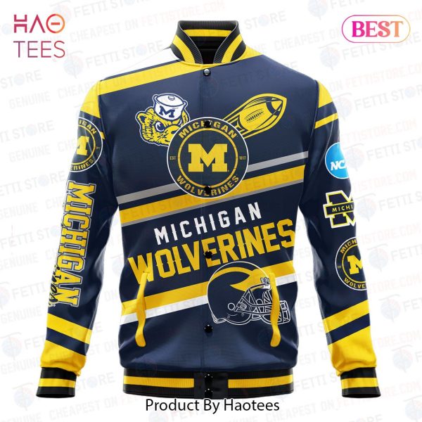 [AVAILABLE] Michigan Wolverines NCAA Division I Football Varsity Jacket