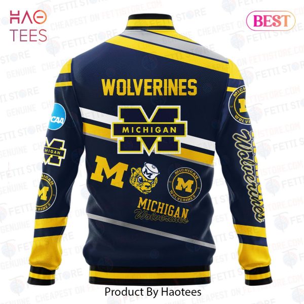 [AVAILABLE] Michigan Wolverines NCAA Division I Football Varsity Jacket