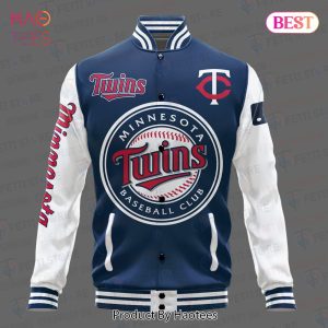 AVAILABLE Minnesota Twins Major League Baseball AOP Varsity Jacket