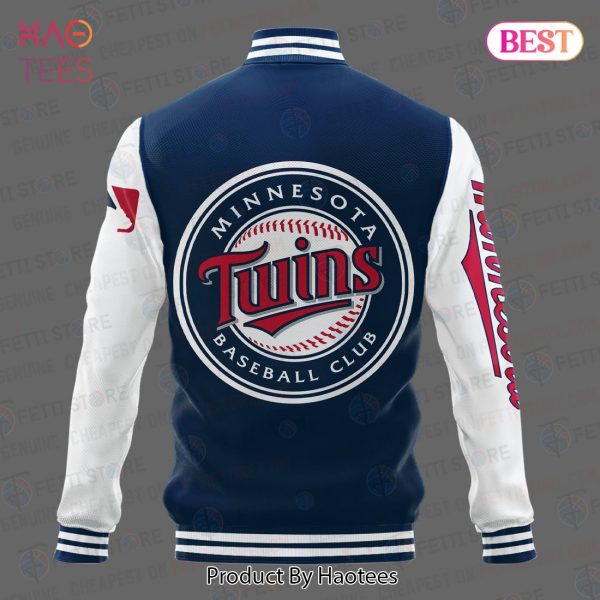 AVAILABLE Minnesota Twins Major League Baseball AOP Varsity Jacket