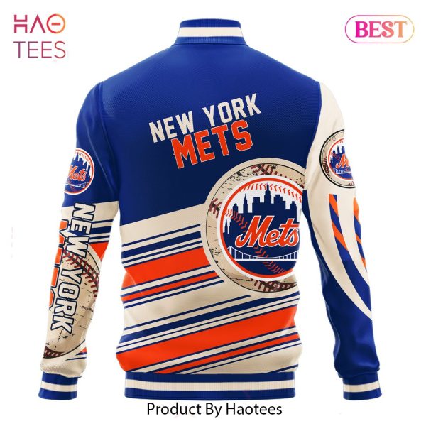 AVAILABLE New York Mets Major League Baseball AOP Varsity Jacket