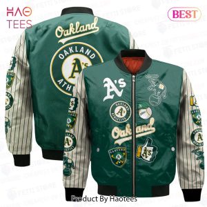 AVAILABLE Oakland AthleticsMajor League Baseball 2023 Unisex AOP Bomber Jacket
