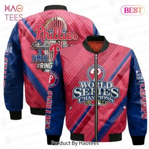 AVAILABLE Philadelphia PhilliesMajor League Baseball AOP Bomber Jacket