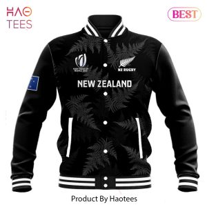 AVAILABLE Rugby World Cup 2023 New Zealand AOP Varsity Jacket
