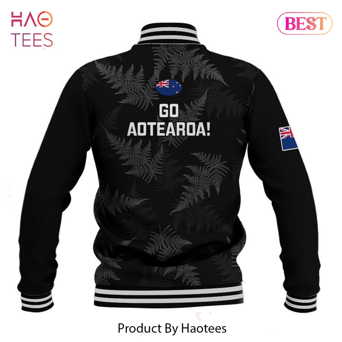 AVAILABLE Rugby World Cup 2023 New Zealand AOP Varsity Jacket AVAILABLE Rugby World Cup 2023 New Zealand AOP Varsity Jacket