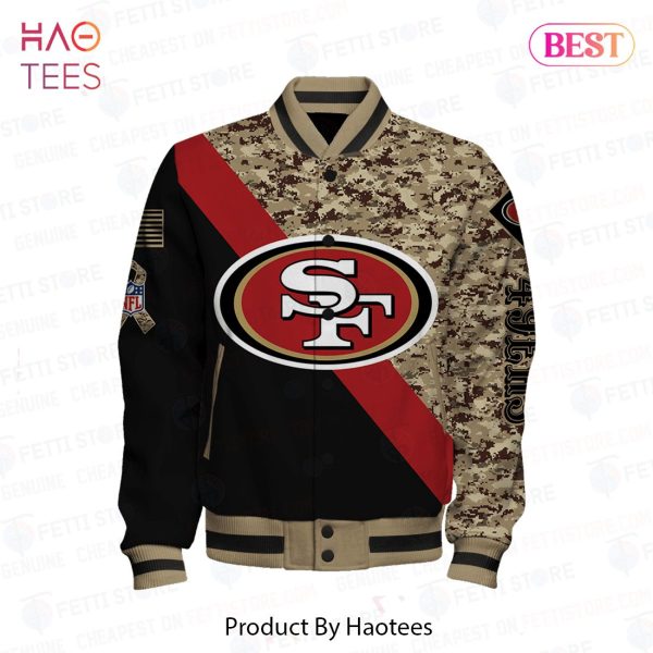[AVAILABLE] San Francisco 49ers National Football League AOP Varsity Jacket