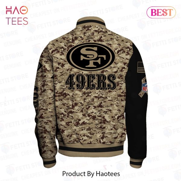 [AVAILABLE] San Francisco 49ers National Football League AOP Varsity Jacket
