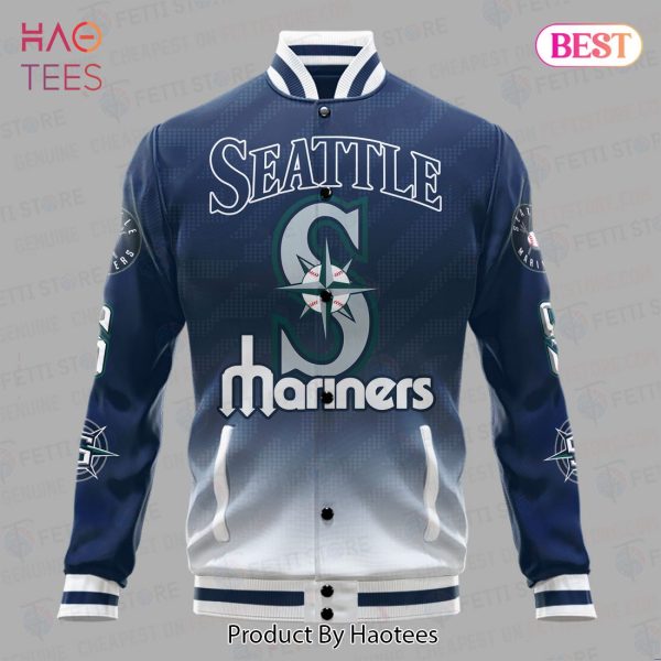 AVAILABLE Seattle Mariners 1977 Best MLB Vintage Varsity Jacket
