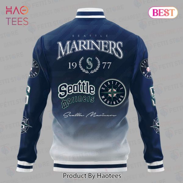 AVAILABLE Seattle Mariners 1977 Best MLB Vintage Varsity Jacket