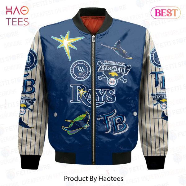 AVAILABLE Tampa Bay RaysMajor League Baseball 2023 Unisex AOP Bomber Jacket