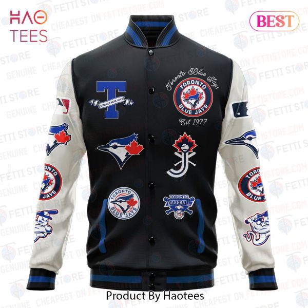 AVAILABLE Toronto Blue Jays Major League Baseball AOP Varsity Jacket