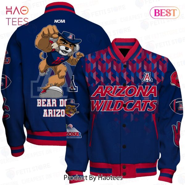 BEST Arizona Wildcats NCAA Division Football Varsity Jacket