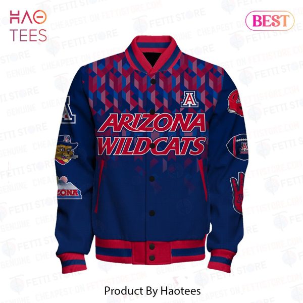 BEST Arizona Wildcats NCAA Division Football Varsity Jacket