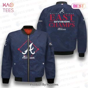 BEST Atlanta BravesMajor League Baseball AOP Bomber Jacket