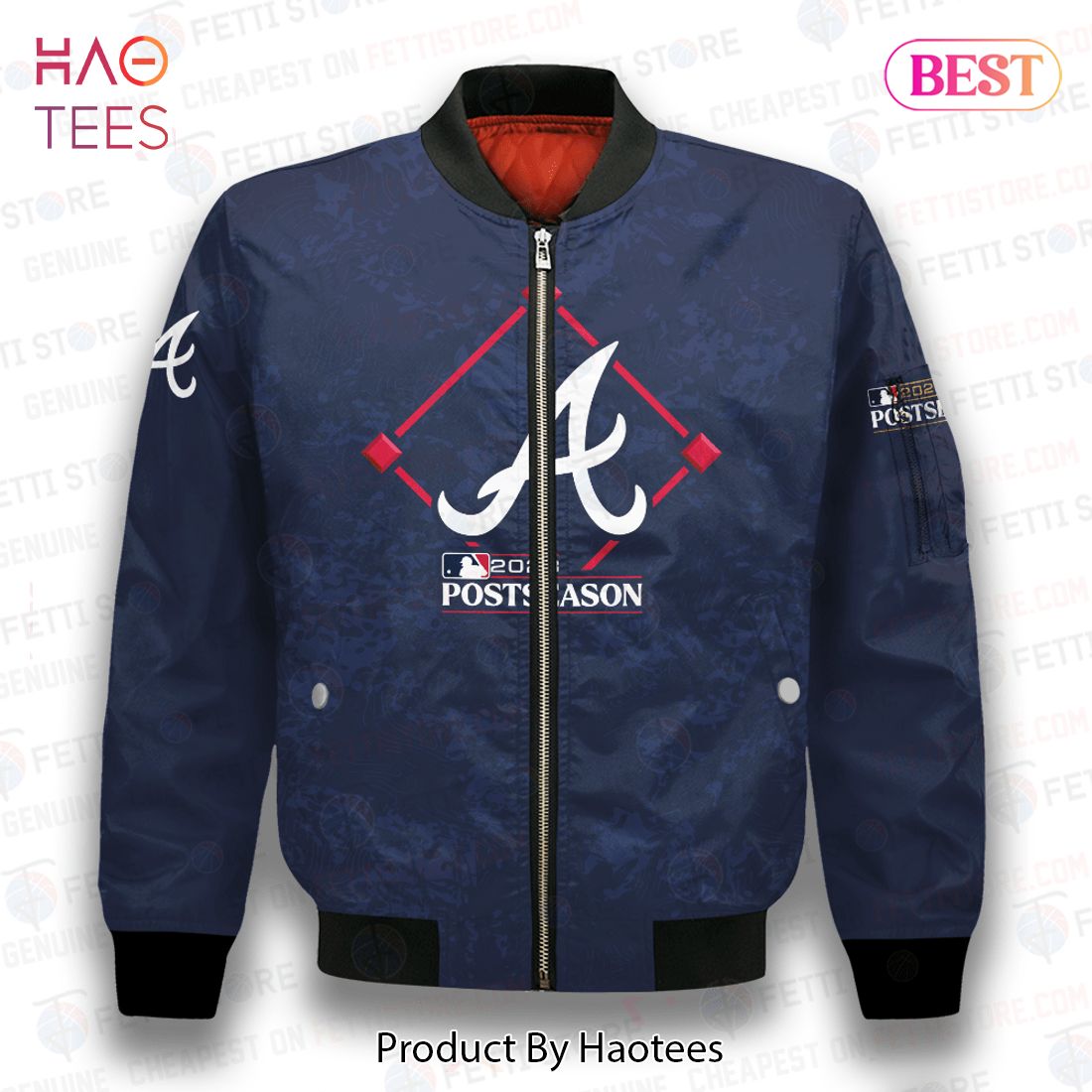 BEST Atlanta BravesMajor League Baseball AOP Bomber Jacket BEST Atlanta BravesMajor League Baseball AOP Bomber Jacket