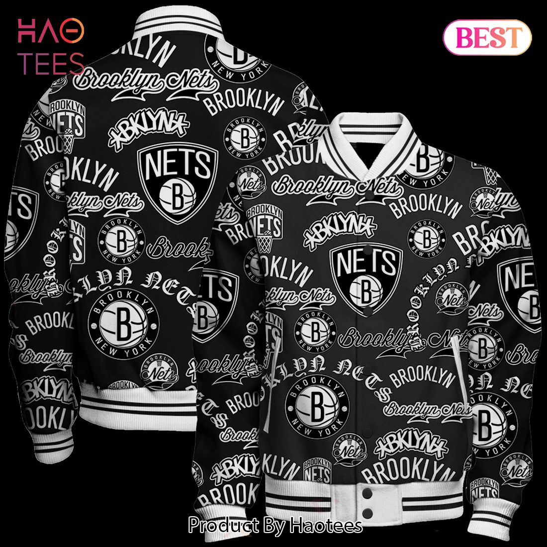 BEST Brooklyn Nets National Basketball Association Varsity Jacket