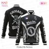 [BEST] Chicago Bears National Football League Pattern Varsity Jacket