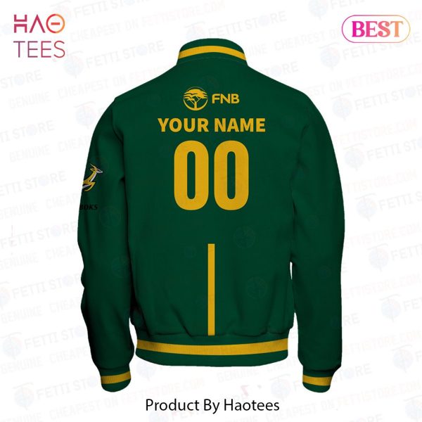 [BEST] Custom Name Number Rugby World Cup 2023 South Africa Varsity Jacket