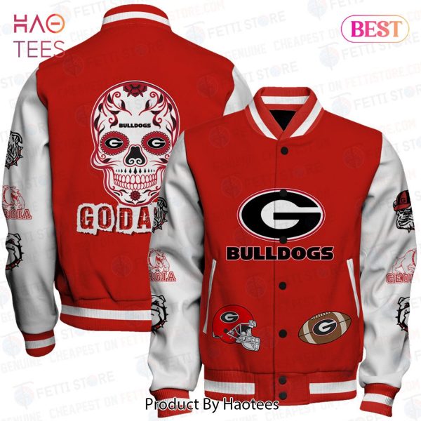 BEST Georgia Bulldogs NCAA Football AOP Varsity Jacket