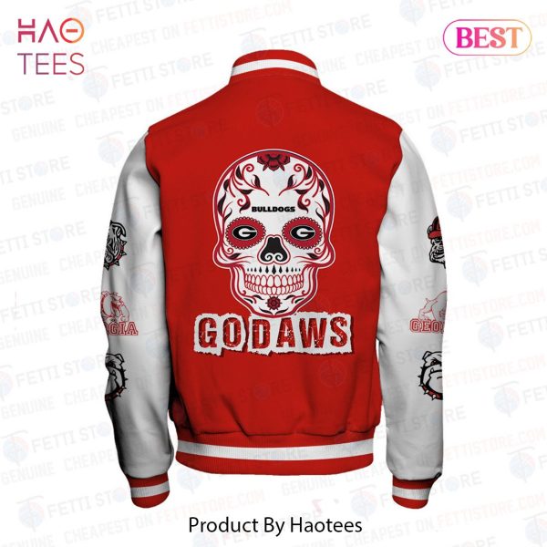 BEST Georgia Bulldogs NCAA Football AOP Varsity Jacket