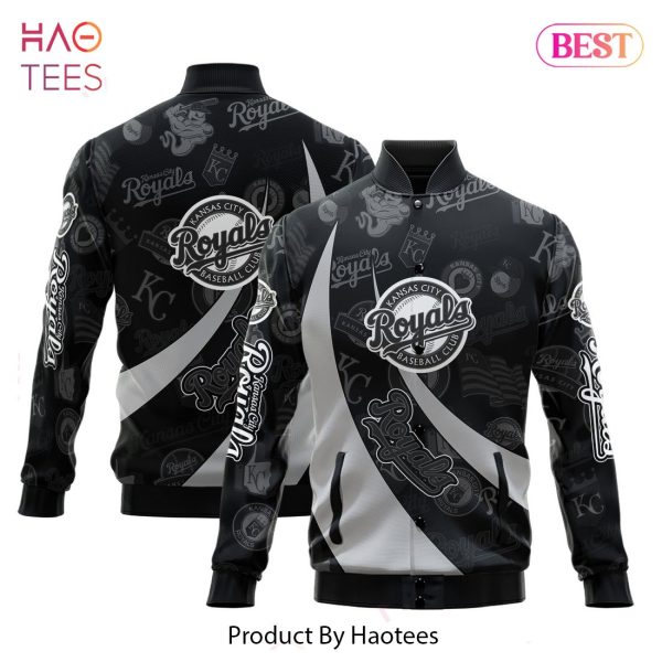 BEST Kansas City Royals Major League Baseball AOP Varsity Jacket