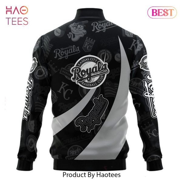 BEST Kansas City Royals Major League Baseball AOP Varsity Jacket