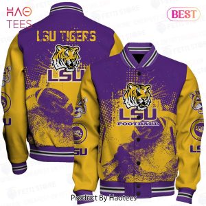 [BEST] LSU Tigers NCAA Division I Football Varsity Jacket