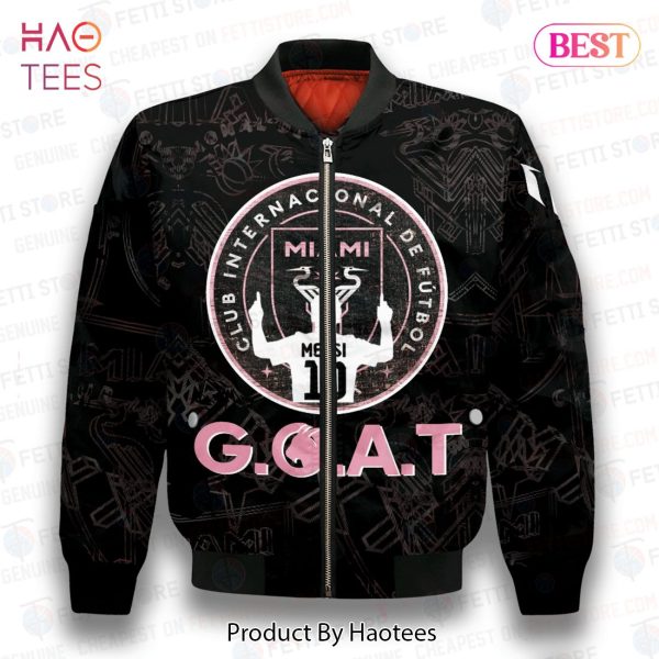 BEST Messi GOAT Inter Miami 2023 Unisex AOP Bomber Jacket