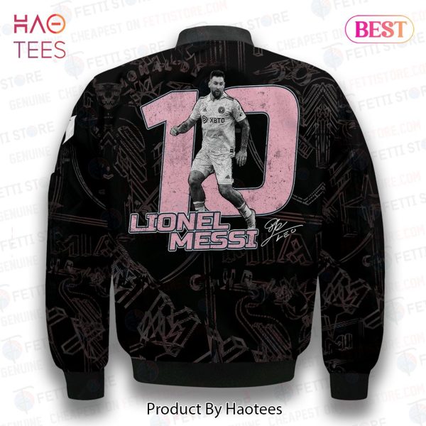 BEST Messi GOAT Inter Miami 2023 Unisex AOP Bomber Jacket